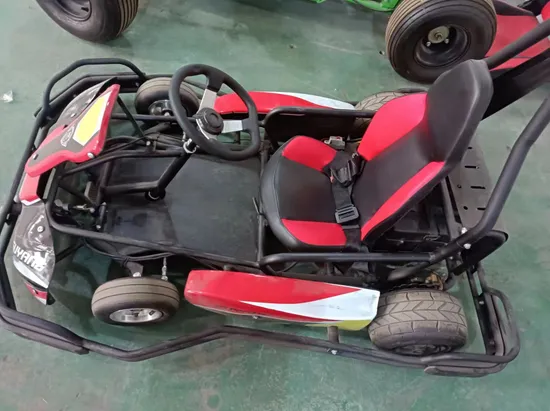 Mini Kart com assento único ajustável, carrinho de kart para crianças e adultos, com pedal, à venda