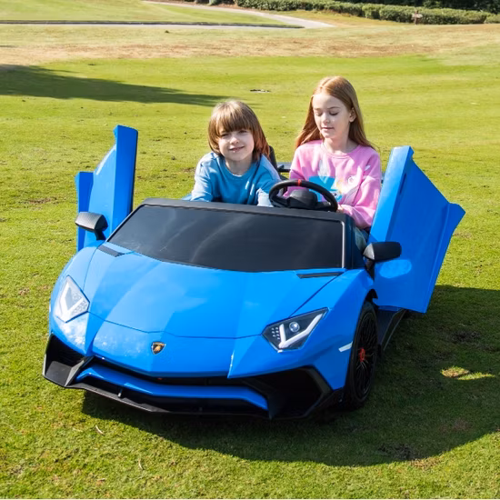 2 Seats Licensed Adult Kids Brushless Motor 24V Electric Ride on Car 