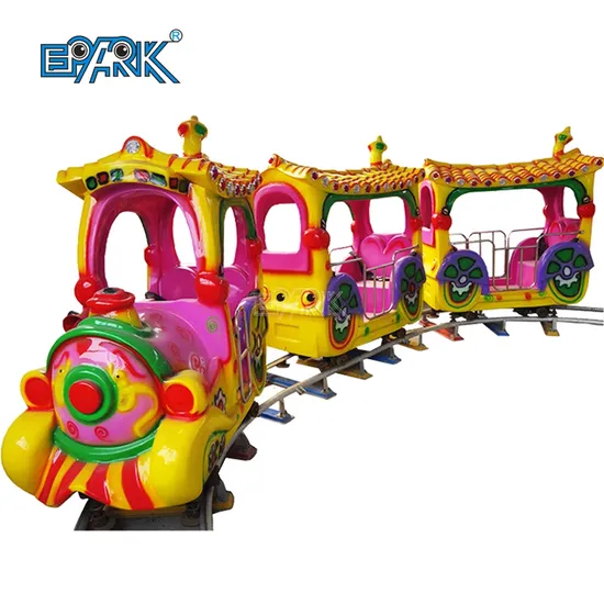 Passeios de parque de diversões Jogos Trem elétrico sem trilhos Passeio de trem para crianças