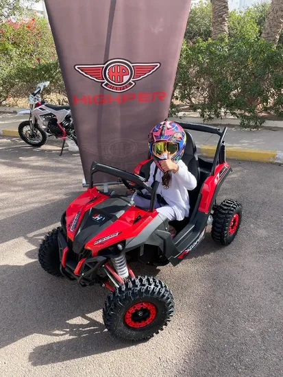 Mini carrinho elétrico infantil de 1200 W e 48 V para corrida de buggy de dunas e kart off-road