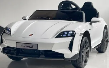 Passeio elétrico infantil Porsche Taycan Turbo S licenciado