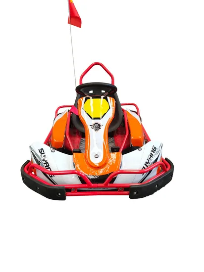 Diversão Atacado Uso Comercial RC Temporização Pedal Go Kart Controle Remoto Pista Mini Karting para Crianças