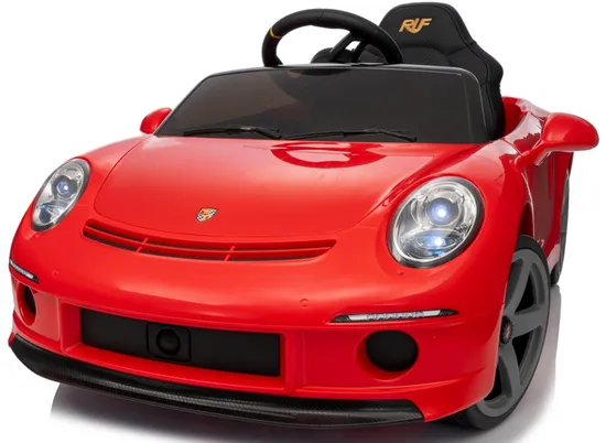 Brinquedos elétricos infantis licenciados Ruf GT 12V para passeio em carro de corrida